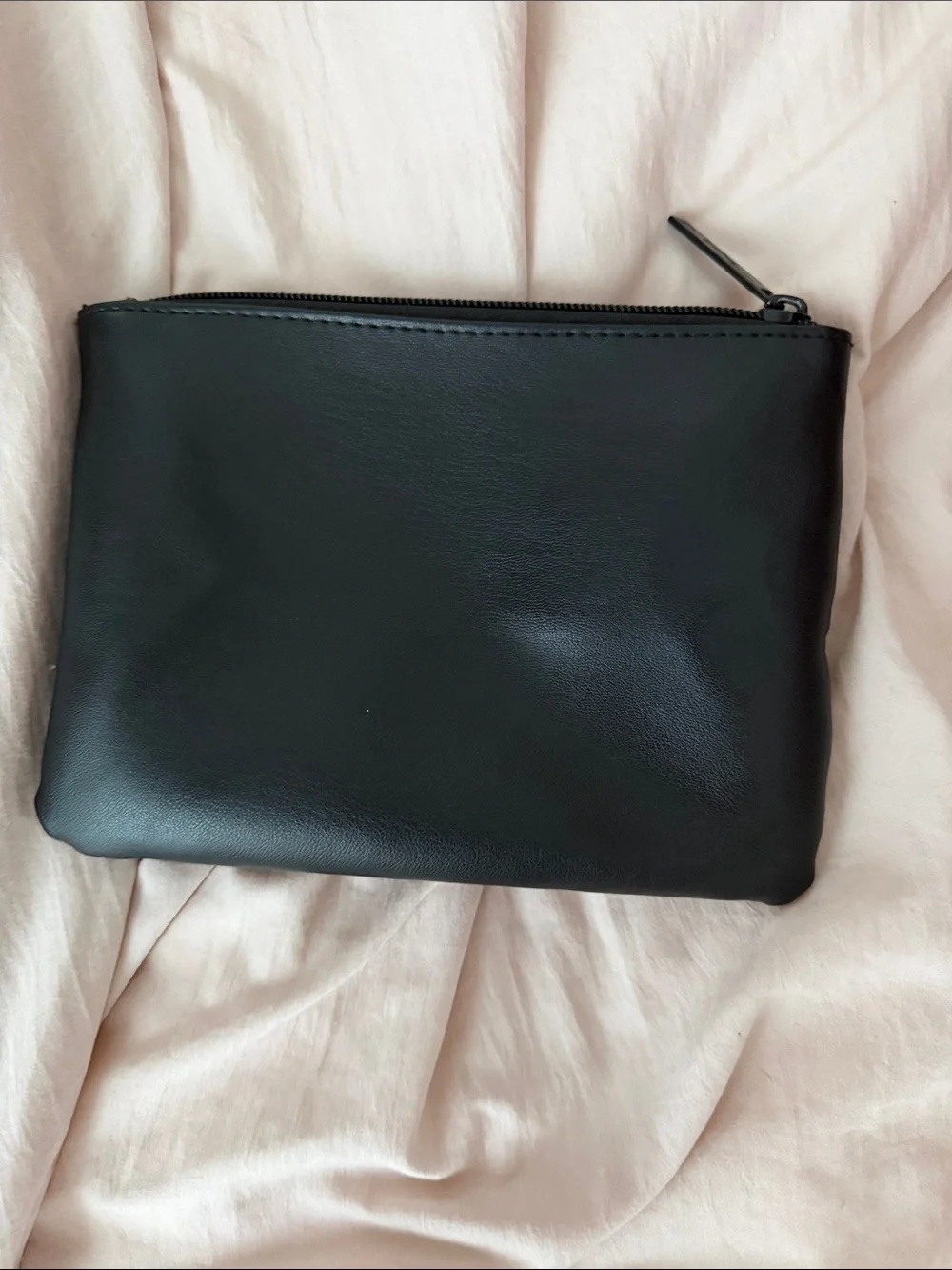 MAC Cosmetics Black Zippered Makeup Pouch